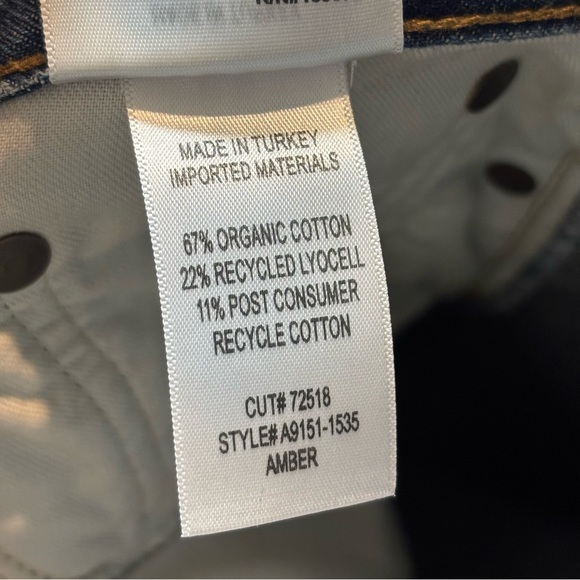 AGOLDE Amber Low Rise Straight Jeans in Milestone Size 28 - Picture 7 of 8